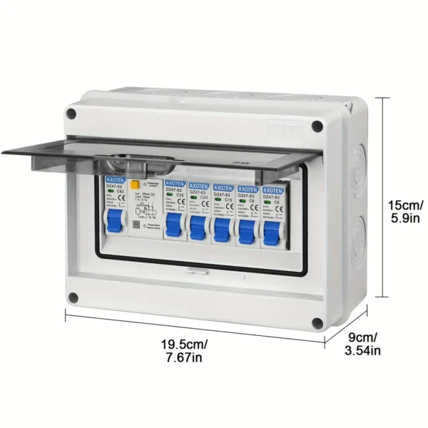 Miniature Circuit Breaker Combination Switch Box