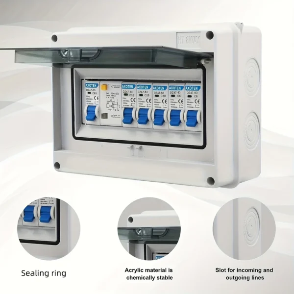 Miniature Circuit Breaker Combination Switch Box