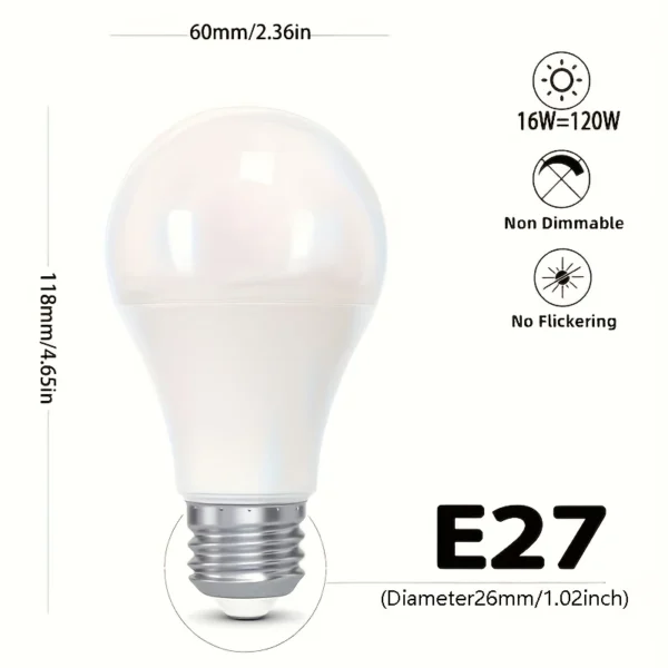 E27 LED Bulbs  Ultra Bright and Energy Efficient